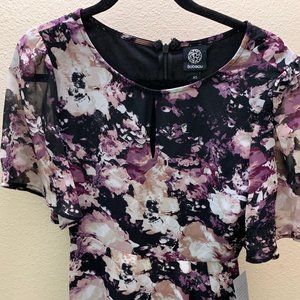 Bobeau Gloral Aline dress